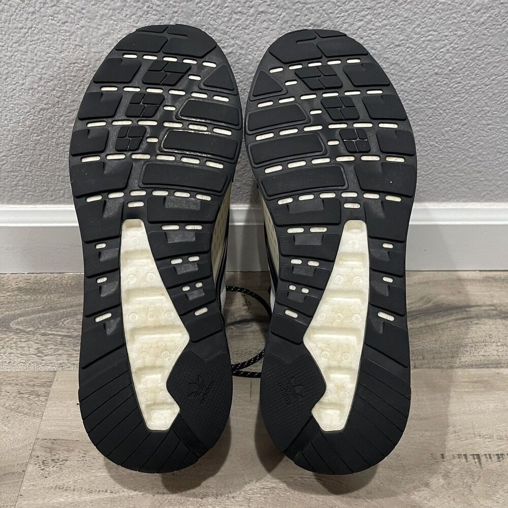 Adidas ZX 2K Boost Shoes Mens 10.5 White Blue Black Pink Running Athletic FX8835 - Picture 7 of 9